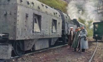 Austro-Hungarian ´panzer´ locomotive in the Carpathian Mountains