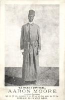 Moorish giant Aaron Moore