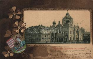 Temesvár Gyárváros synagogue litho (EK)