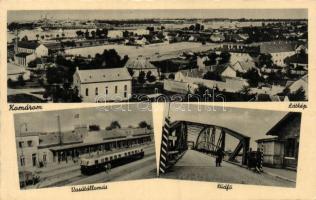 Komárom, synagogue, railway station