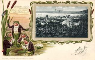 Bregenz, frogs Emb. litho