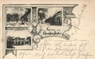 1899 Vienna Prater Restaurant Hirschen