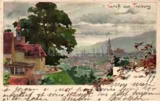 1899 Freiburg litho s: Kley
