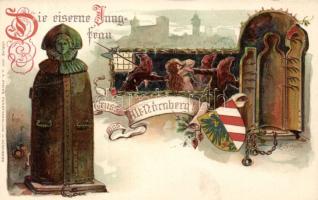 Nürnberg the iron maiden litho  s: E. Schotte