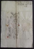 1777 Bajzáth József frissen kinevezett veszprémi püspök és alkancellár ex offo levele Körmöcbánya vá...