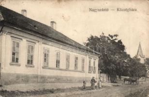 Nagyszántó town hall (EB)