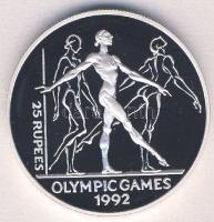 Seychelle-szigetek 1993. 25R Ag "Olimpia´92." Tanúsítvánnyal T:PP