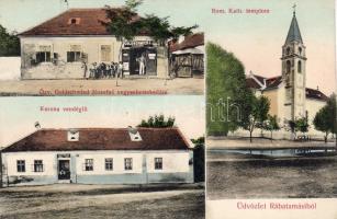 Rábatamási mit Geschäft u. Restaurant