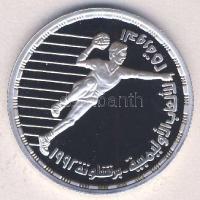 Egyiptom 1992. 5Ł Ag "Olimpia-kézilabda" T:PP Tanúsítvánnyal!