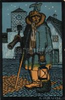 Schwabinger Bauern Kirchweih 1914 V.D.K.St. s: R. Mauch