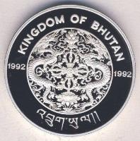 Bhután 1992. 300N Ag "Olimpia-íjászat" Tanúsítvánnyal T:PP