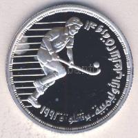 Egyiptom 1992. 5Ł Ag "Olimpia - gyephoki" Tanúsítvánnyal ,csak 25339db! T:PP