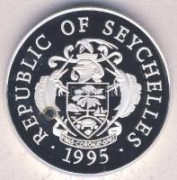 Seychelles-szigetek 1996. 10R Ag "Olimpia-kerékpár" Tanúsítvánnyal T:PP