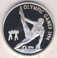 Samoa 1993. 10$ Ag "Olimpiai játékok-lólengés" Tanúsítvánnyal T:PP