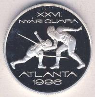 1995. 1000Ft Ag "Nyári olimpia-Atlanta" Tanúsítvánnyal T:PP