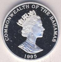 Bahama-szigetek 1995. 2$ Ag "Olimpia-Katamarán" Tanúsítvánnyal T:PP