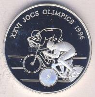 Andorra 1994. 10D Ag "Olimpia-kerékpár" Tanúsítvánnyal T:PP