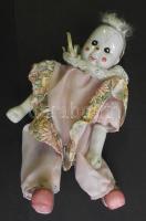 Kis porcelán bohóc / Chinaware clown 21 cm