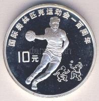 Kína 1994. 10Y "Olimpia - Kosárlabda" Tanúsítvánnyal T:PP