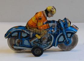 ~1970 Régi pléh motoros figura