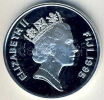 Fiji-szigetek 1993. 10$ Ag "Olimpia-Szörf" Tanúsítvánnyal T:PP