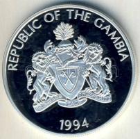 Gambia 1994. 20D Ag "Olimpia-futás" Tanúsítvánnyal T:PP