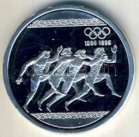 Görögország 1996. 1000Dr Ag "Olimpia-futás" T:PP Tanúsítvánnyal!