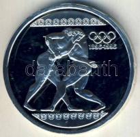 Görögország 1996. 1000Dr Ag "Olimpia-birkózás" T:PP Tanúsítvánnyal!