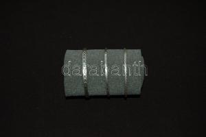 3 db régi ezüst (Ag) karperec különböző mintával össz. 24,45 gr