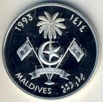 Maldív-szigetek 1996. 250R Ag "Olimpia-vitorlázás" Tanúsítvánnyal T:PP
