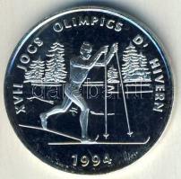 Andorra 1993. 5D Ag "Olimpia-terep sí" Tanúsítvánnyal T:PP