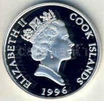 Cook-szigetek 1996. 1$ Ag "Olimpia-Díjugratás" Tanúsítvánnyal T:PP