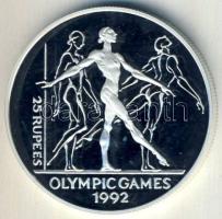 Seychelle-szigetek 1993. 25R Ag "Olimpia´92." T:PP