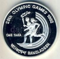 Bangladesh 1992. 1T Ag "Olimpia-fáklyás futók" T:PP
