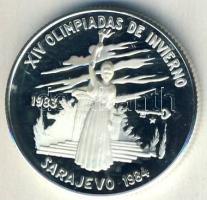 Kuba 1983. 5P Ag "Olimpia - Szarajevó" T:PP