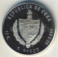 Kuba 1983. 5P Ag "Olimpia - Szarajevó" T:PP