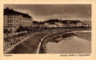 Ungvár by the river Ung