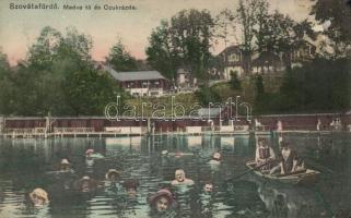 Szovátafürdő Medve-tó with confectionery shop