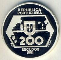 Portugália 1991. 200Esc Ag "Navigálás" Tanúsítvánnyal T:PP