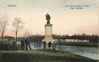 Szegvár Szent János szobra (EK)