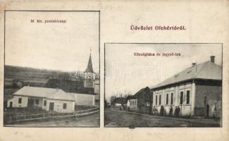 Ófehértó postahivatallal és jegyzői lakkal