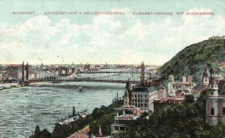 Budapest Erzsébet híd a Gellért-heggyel (EK)