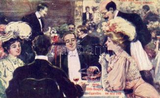 Werbung des Restaurants Little Hungary in New York