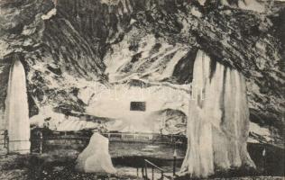 Dobsina ice cave interior