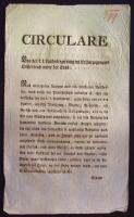 1762-1846 A Habsburg birodalom lottójátékai 20 darabos hirdetmény-gyűjtemény az állami sorsjátékokka...