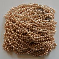 Hatalmas bizsu tétel papírzacskóban: 50 db bakelit karperec, 30 pár fülbevaló, 35 db tekla gyöngy ny...