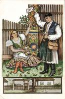 Hungarian folklore, post (EK)