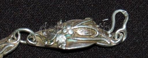 Ezüst (Ag) bogaras karlánc 18,73 gr