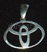 Ezüst (Ag) Toyota embléma medál 4,38 gr