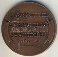 1993. "Az Esztergomi Bazilika tűzkára-Köszönettel a nagylelkű segítségért" Br emlékérem. S...